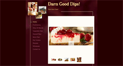 Desktop Screenshot of darngooddips.com