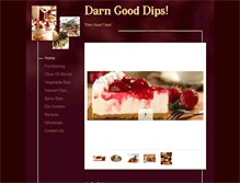 Tablet Screenshot of darngooddips.com